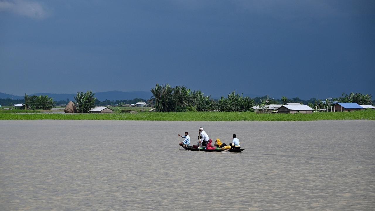 Several major rivers, including the Brahmaputra, were flowing over the danger level in different parts of the state, the report added