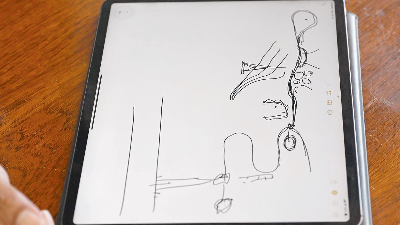 Sketch explaining details