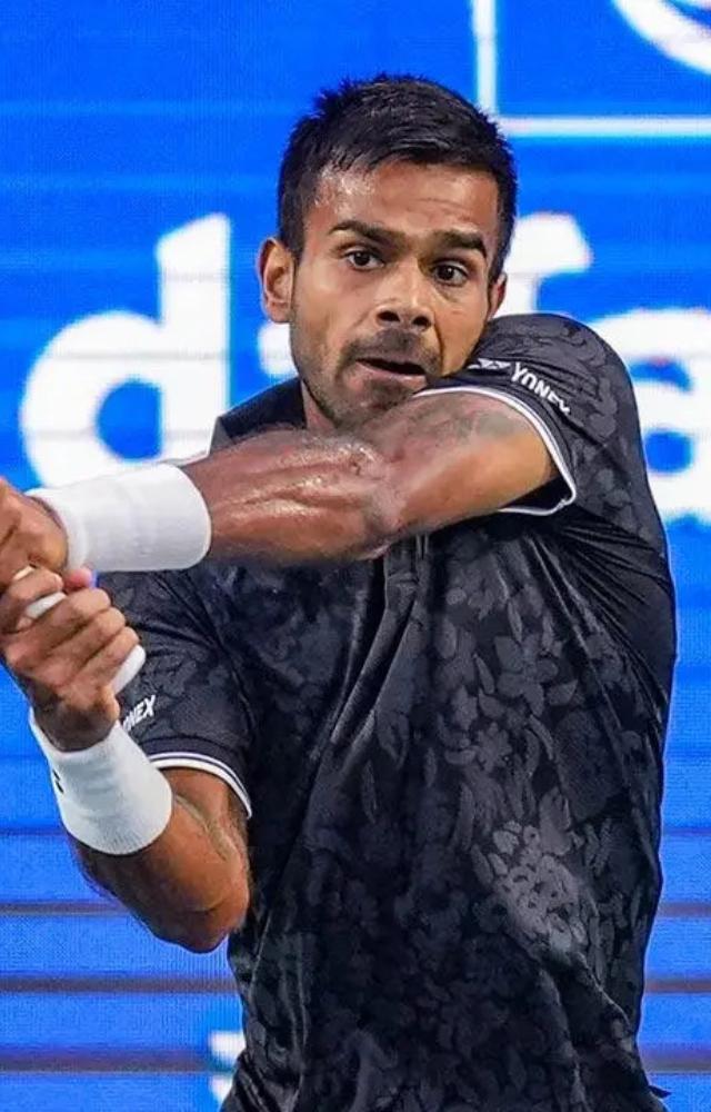Sumit Nagal`s previous best was 71