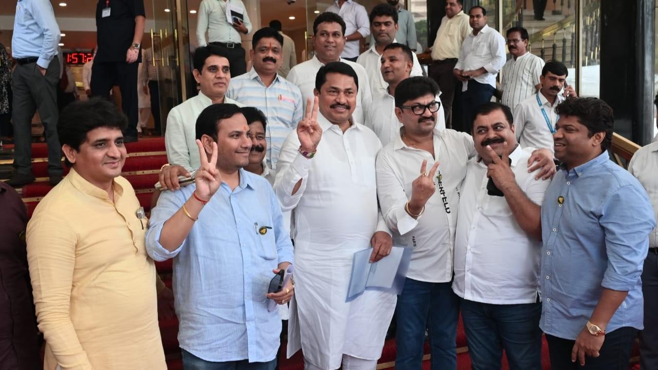 The BJP is the largest party in the assembly with 103 members, followed by the Shiv Sena (38), NCP (42), Congress (37), Shiv Sena (UBT) 15 and NCP (SP) 10