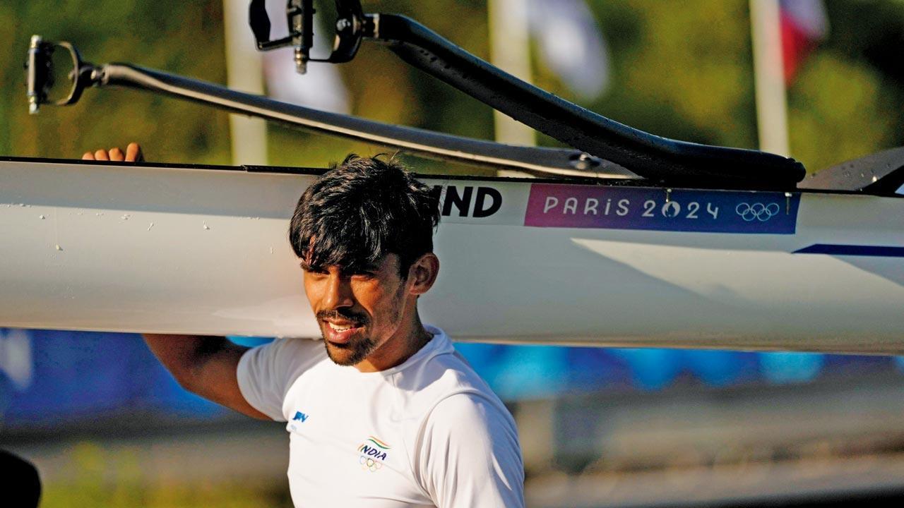 Panwar finishes 5th in sculls quarters