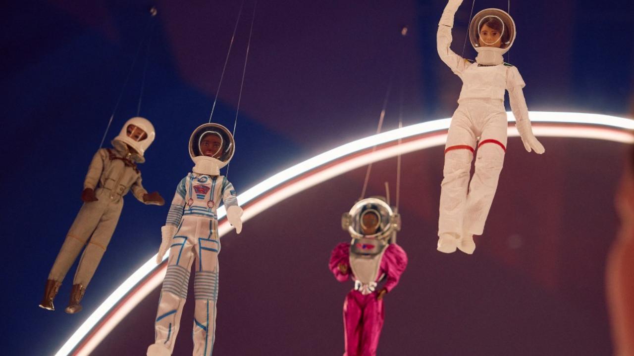 IN PHOTOS: Barbie who was in space now on display at exhibition in London