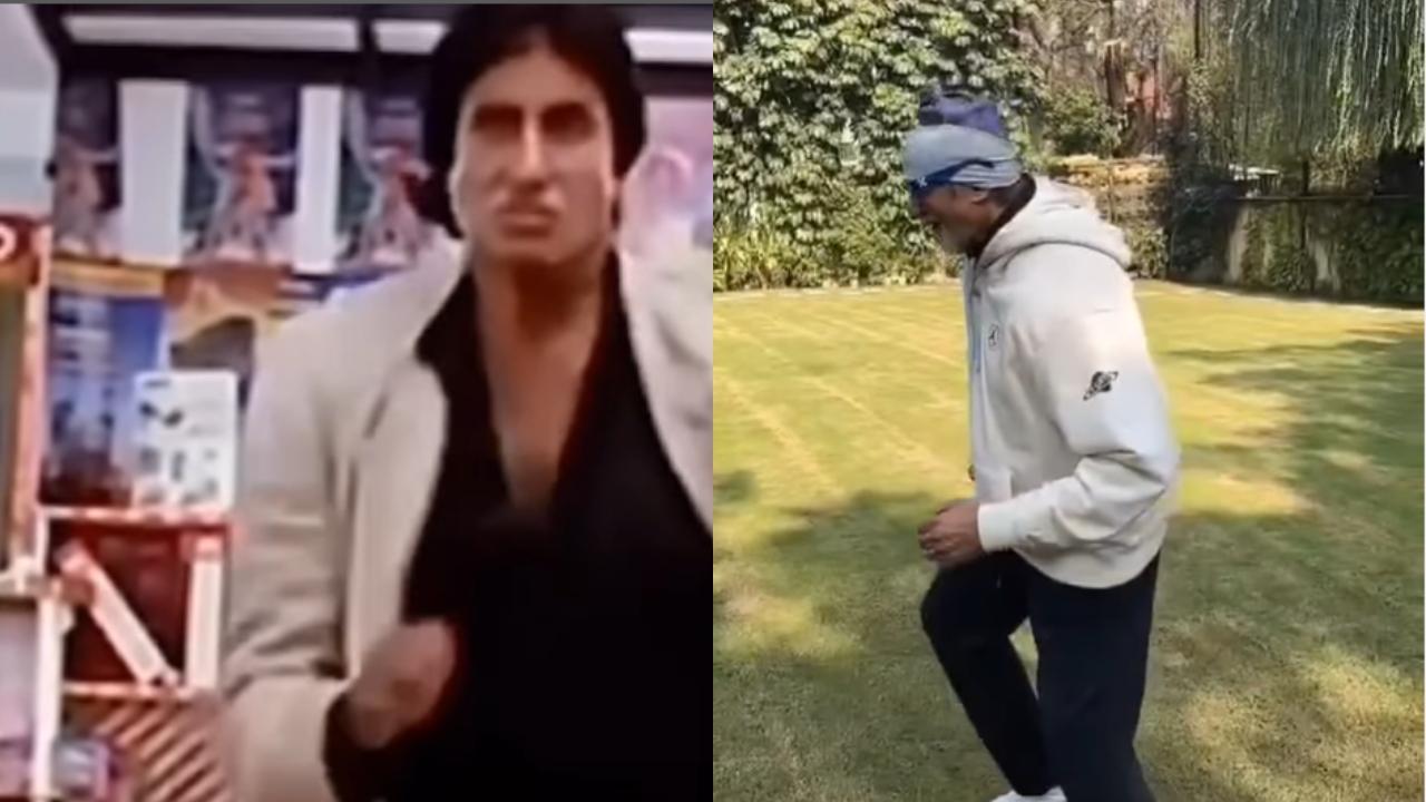 'Agneepath se abtak': Amitabh Bachchan shares hilarious then vs now video, says, ‘Still running for work’