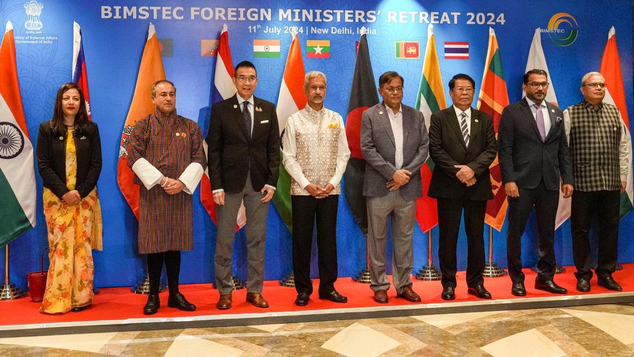 IN PHOTOS: India hosts BIMSTEC foreign ministers
