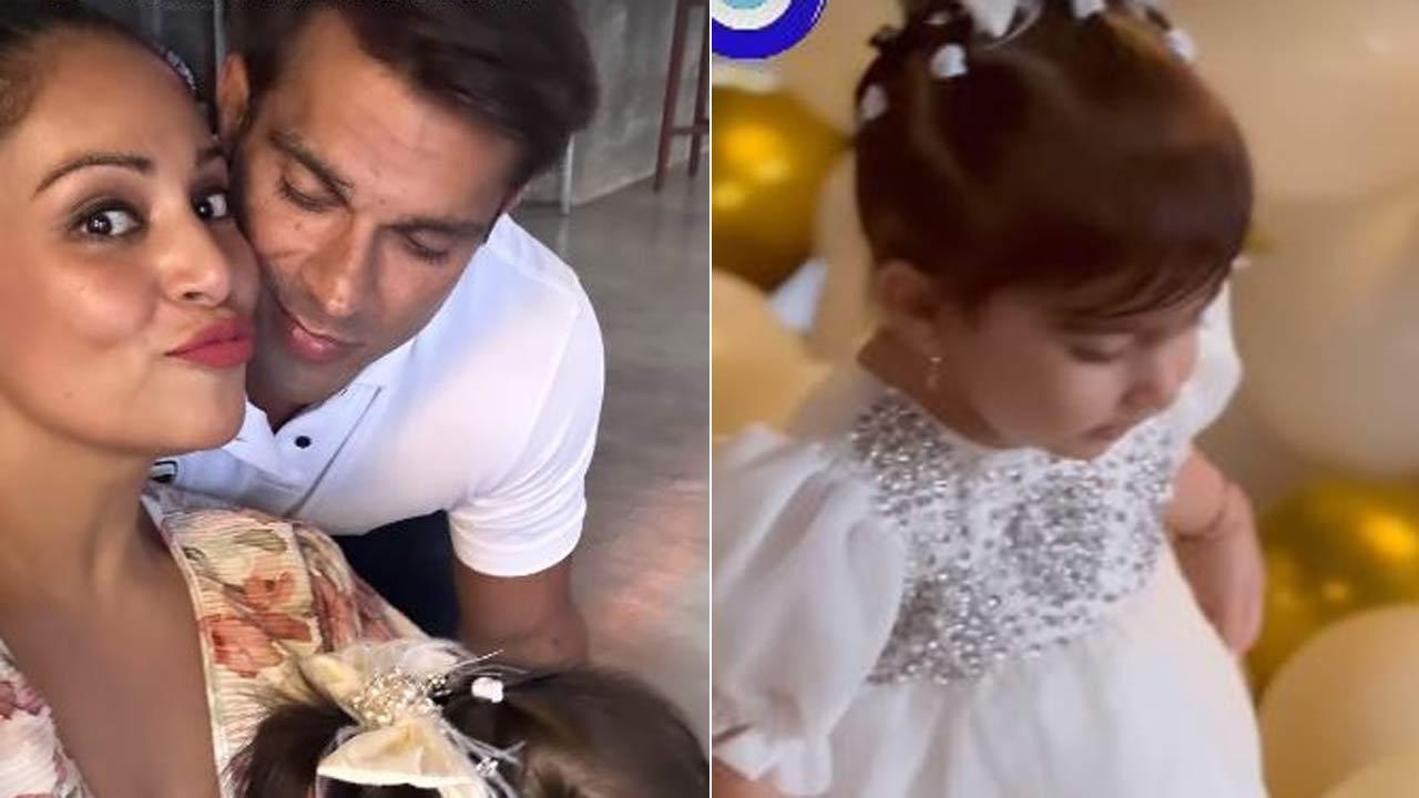 Check out Bipasha Basu's adorable family moment