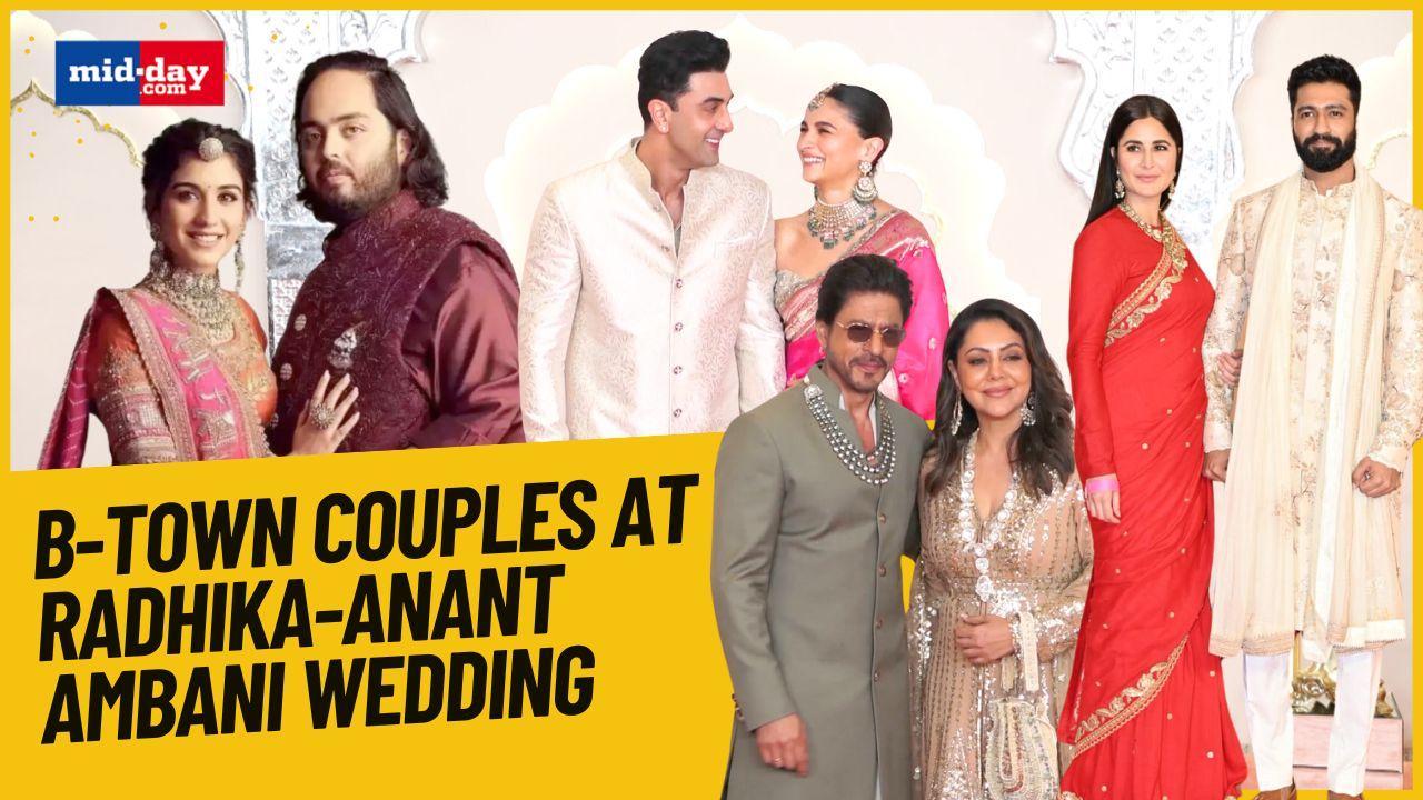 SRK-Gauri, Sid-Kiara, Vicky-Katrina, Ranbir-Alia attend Radhika-Anant's Wedding
