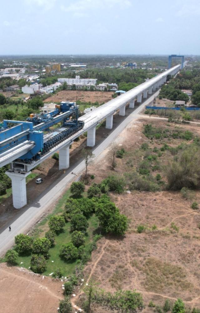 The officials said that so far all civil contracts has been awarded for Gujarat and Maharashtra