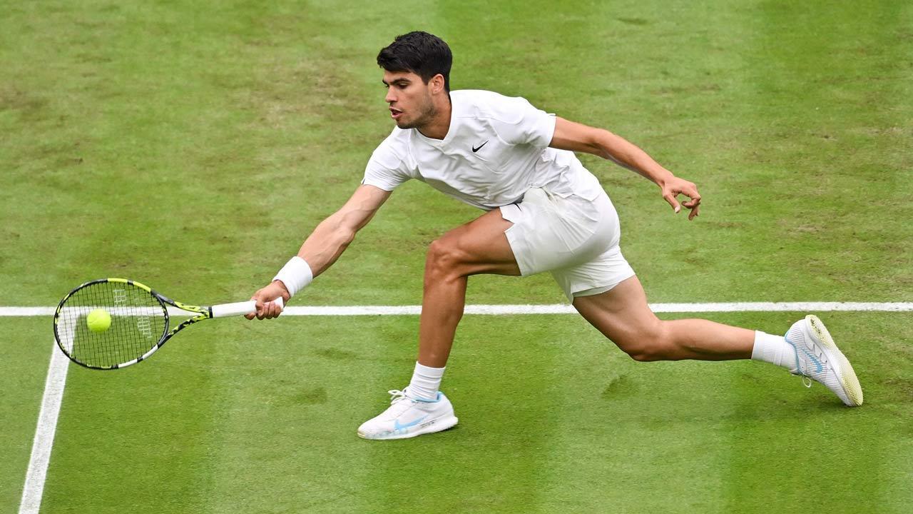 Wimbledon 2024: Carlos Alcaraz races into Round 3; Medvedev and Tiafoe advance, Fognini sends Ruud packing