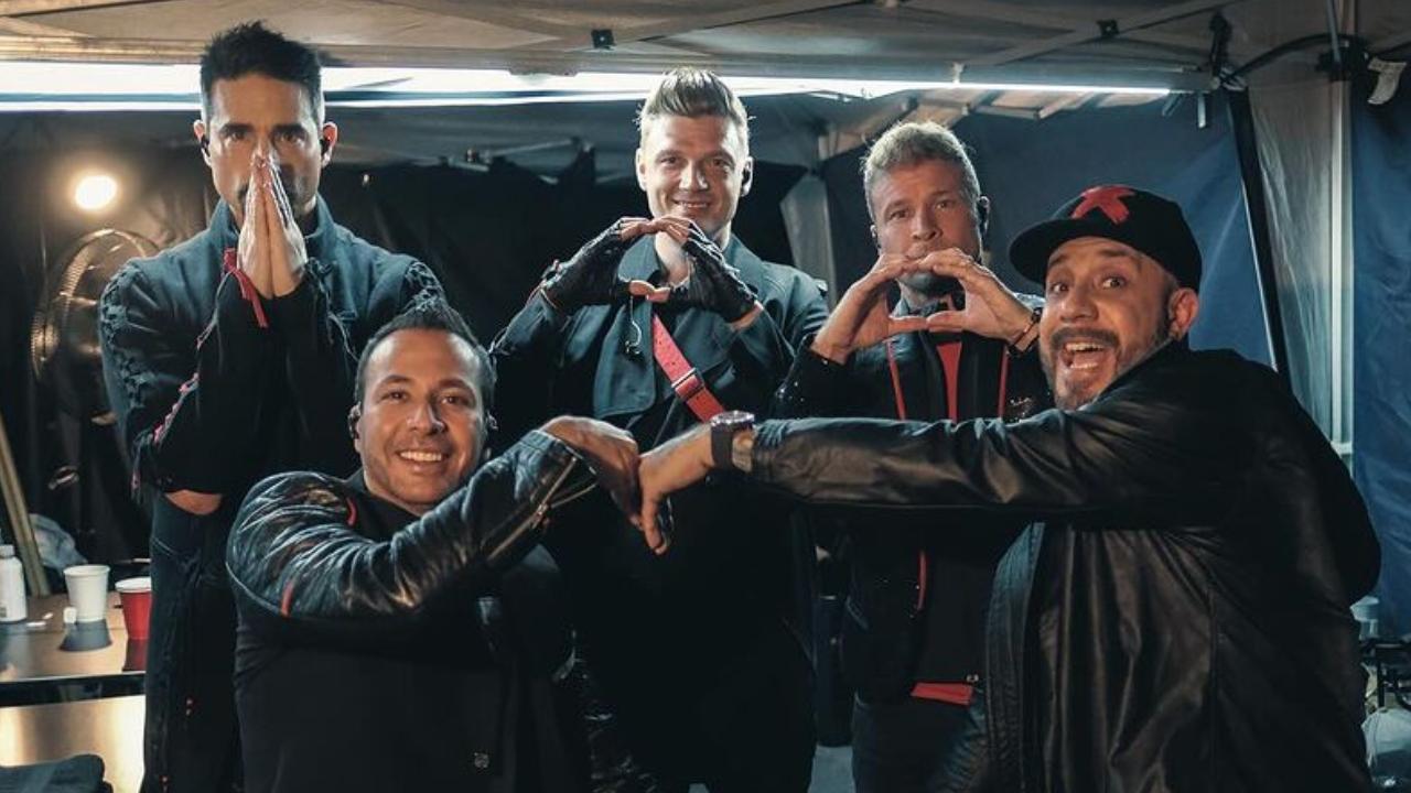 Backstreet Boys
The legendary band Backstreet Boys also performed at Anant and Radhika’s cruise pre-wedding celebrations in Europe. (Pic: Instagram/Backstreet Boys)