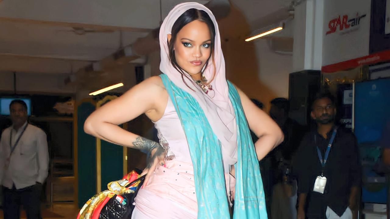 Rihanna
Rihanna’s performance at Anant Ambani and Radhika Merchant's star-studded pre-wedding in Jamnagar became the talk of the town. She was also seen grooving to Indian tunes as she danced to ‘Zingaat’ with Janhvi Kapoor. (Pic: PTI)