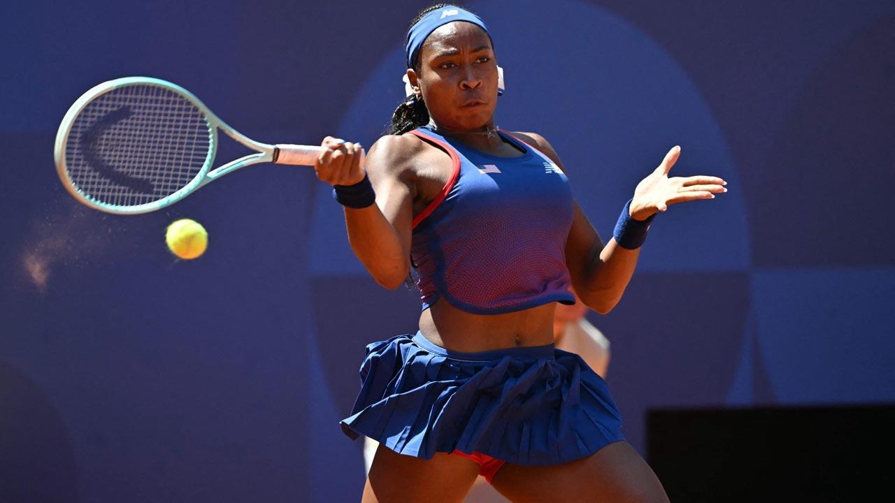 Gauff's record at Paris Olympics is perfect even if her play hasn't always been