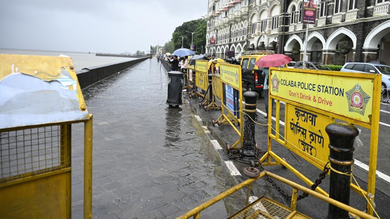 Meanwhile, several locations in Mumbai received over 200 mm of rainfall in the 24 hours leading up to 8 am on Monday, with the intense rain in the morning briefly disrupting local train services during the rush hour between Kalyan and Thakurli stations, causing delays