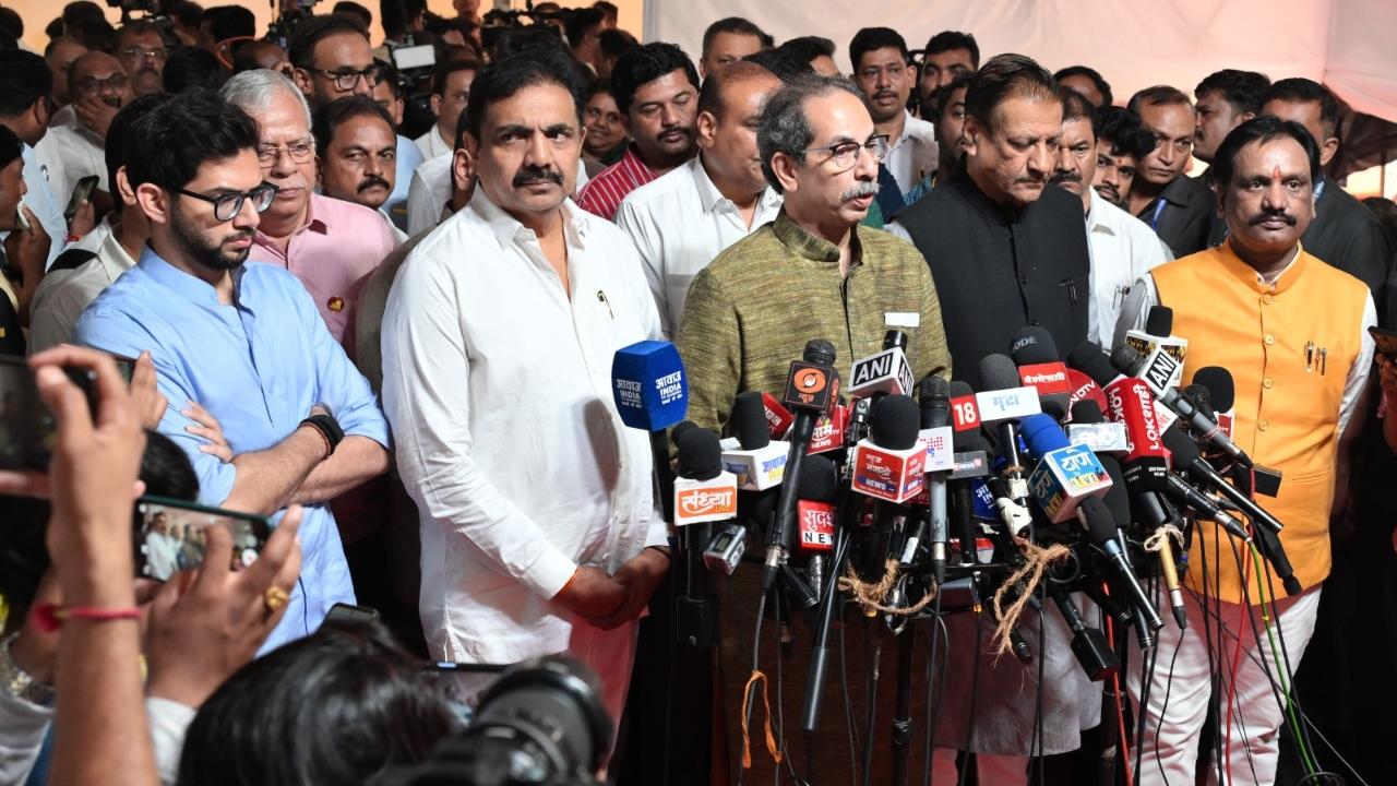 The council was adjourned three times after the incident as BJP legislators remained firm on their demand that action be taken against Danve