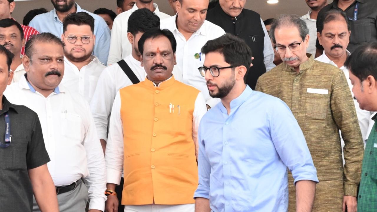 Senior Shiv Sena (UBT) legislator Anil Parab demanded that Danve be given an opportunity to present his side, but the demand was not accepted