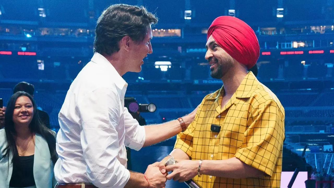 Diljit, who is set to perform at the Rogers Centre, in Downtown Toronto, Ontario, Canada, received a surprise visit from Prime Minister Justin Trudeau. Read full story here