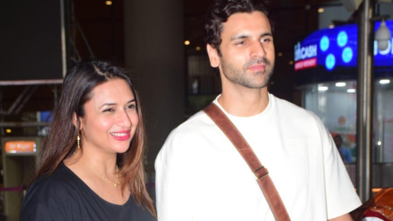 Divyanka Tripathi & Vivek Dahiya arrive in India after passport robbery