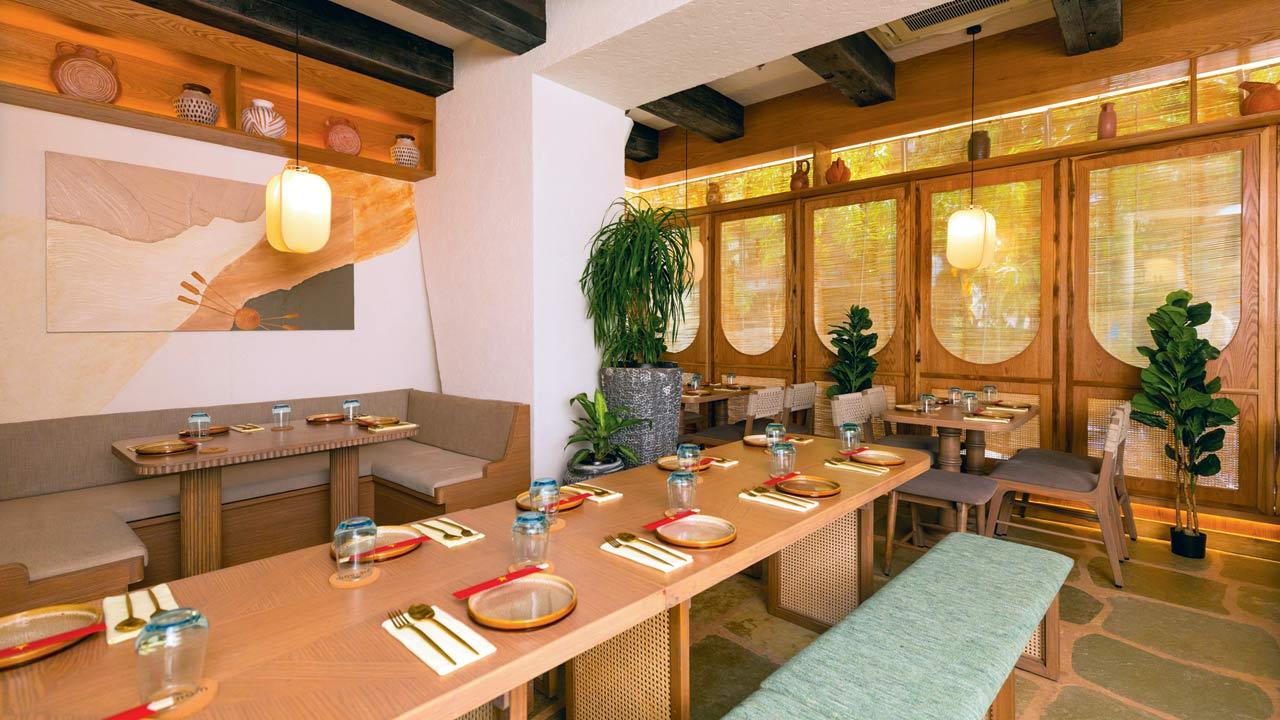 The interiors of the new space
