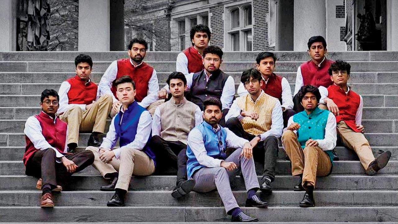 A capella group Penn Masala. Pics Courtesy/Instagram