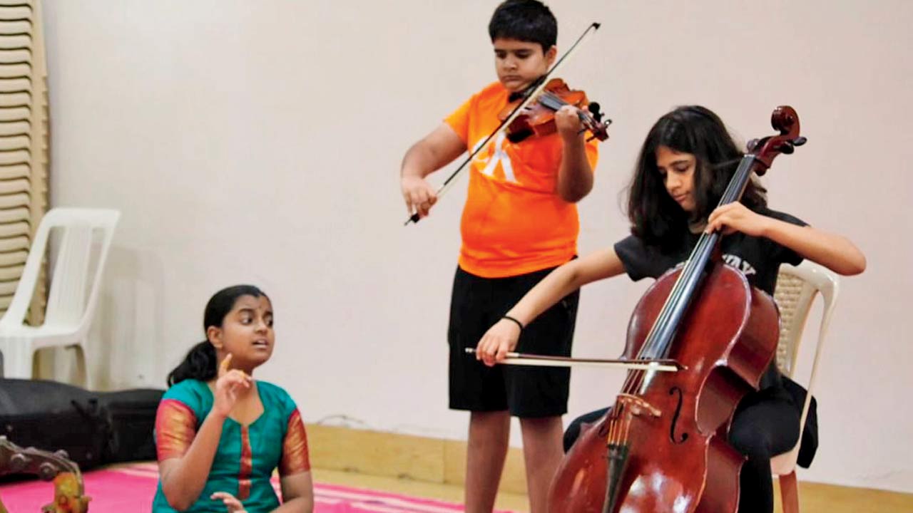 A moment from the first auditions in Dadar. Pic Courtesy/Instagram