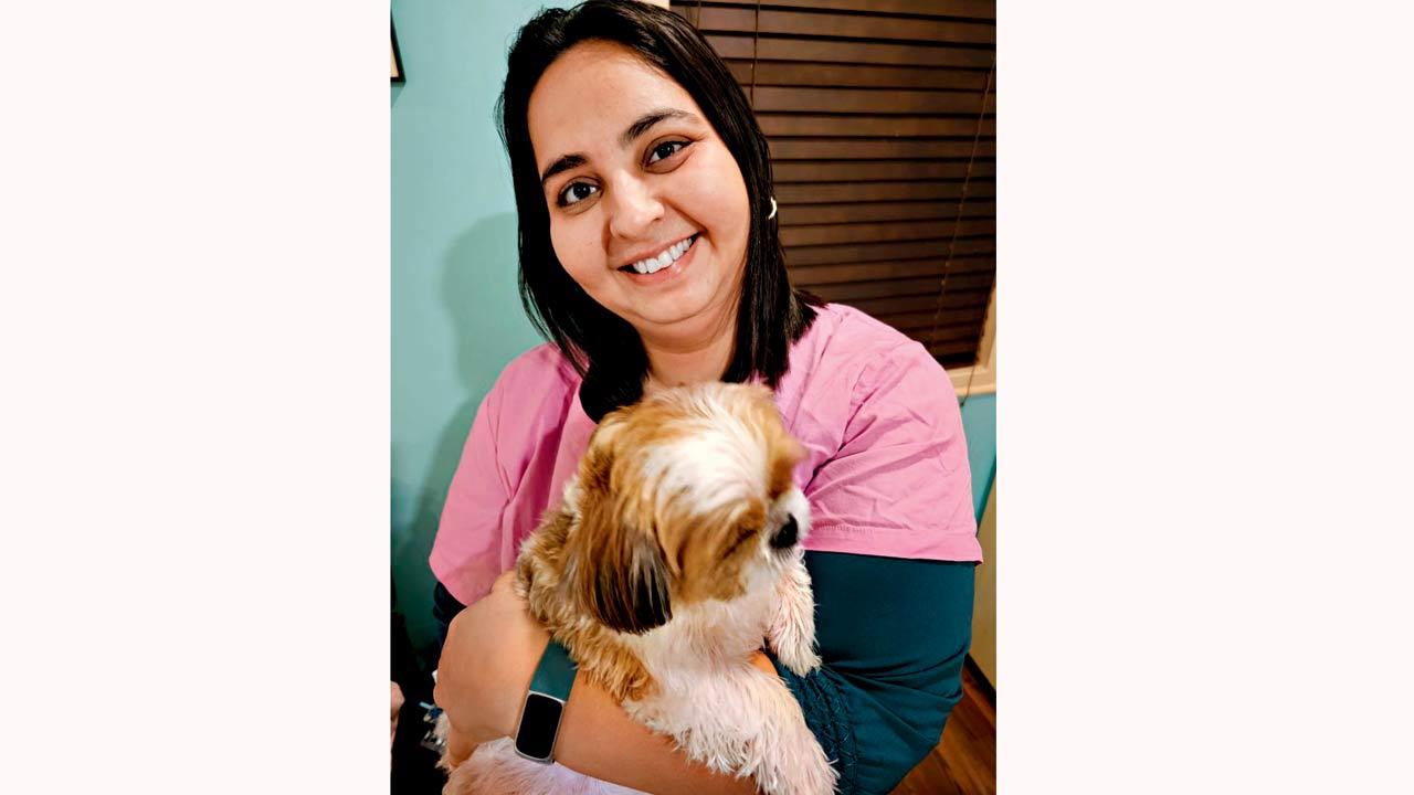Dr Prerna Vaswani with Zoey
