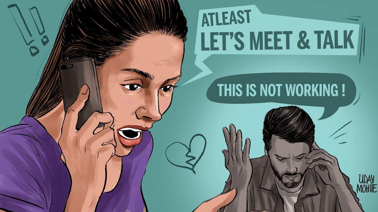 He ended it over a phone call!