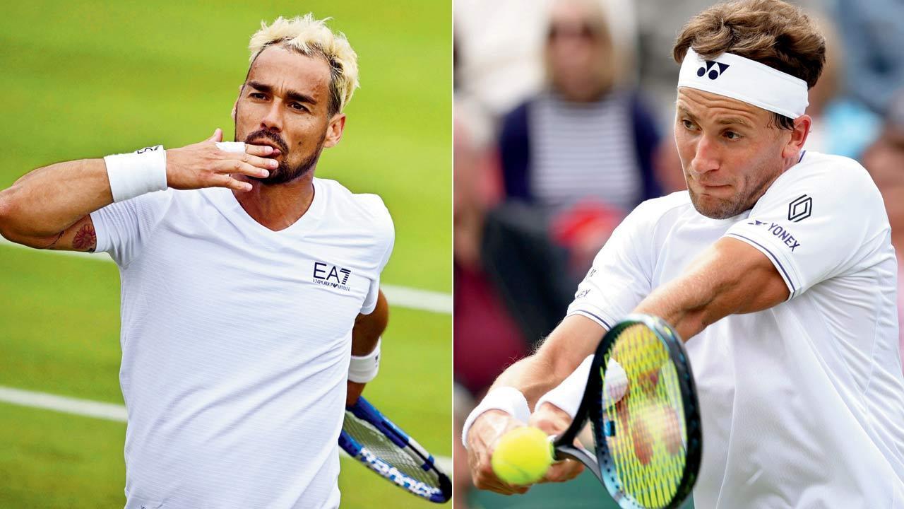 That’s how Ruud Fognini can get!