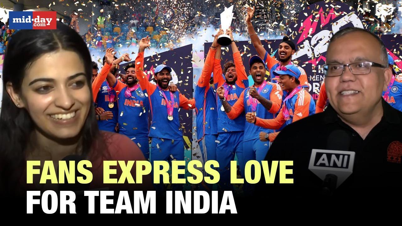 Indian Team Back To India! Excited Fans Share Their Love & Cheer For Men In Blue
