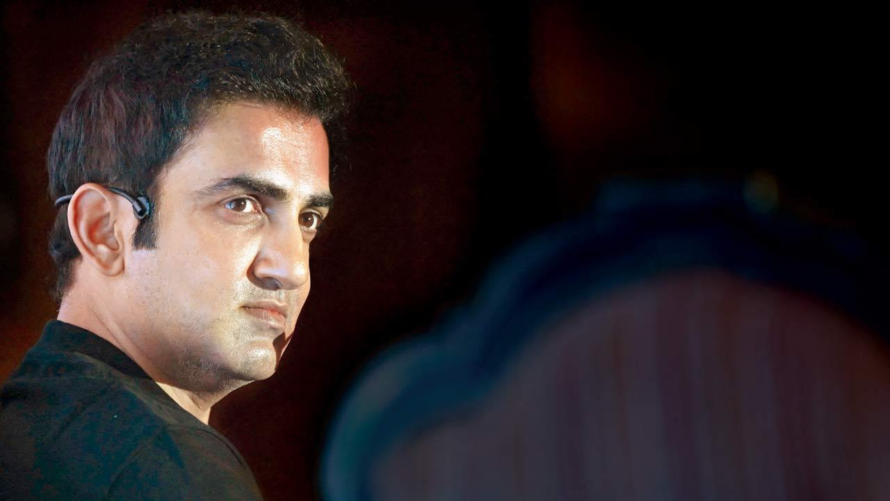 Gautam Gambhir takes charge