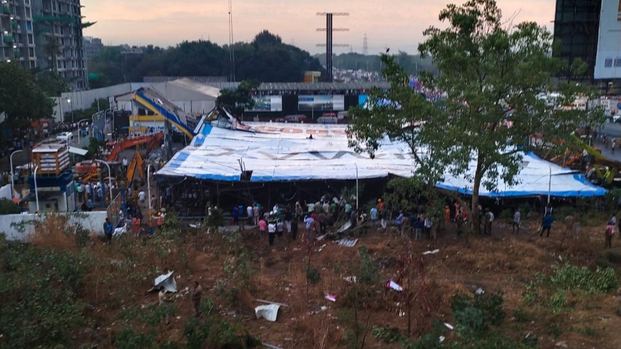 Ghatkopar hoarding crash: Mumbai Police files chargesheet against accused