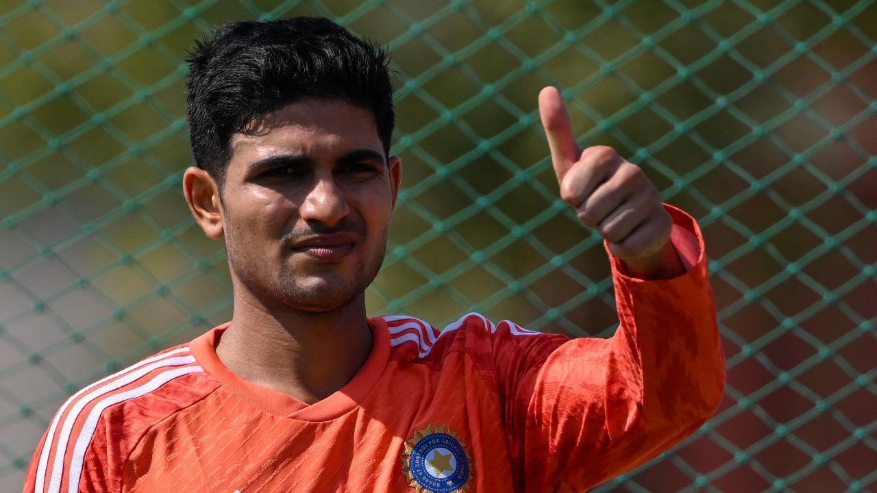 Shubman Gill (Pic: AFP)