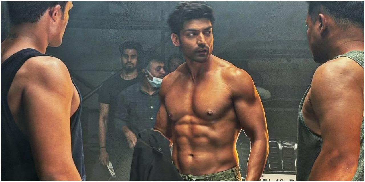 Gurmeet in a still from Commander Karan Saxena