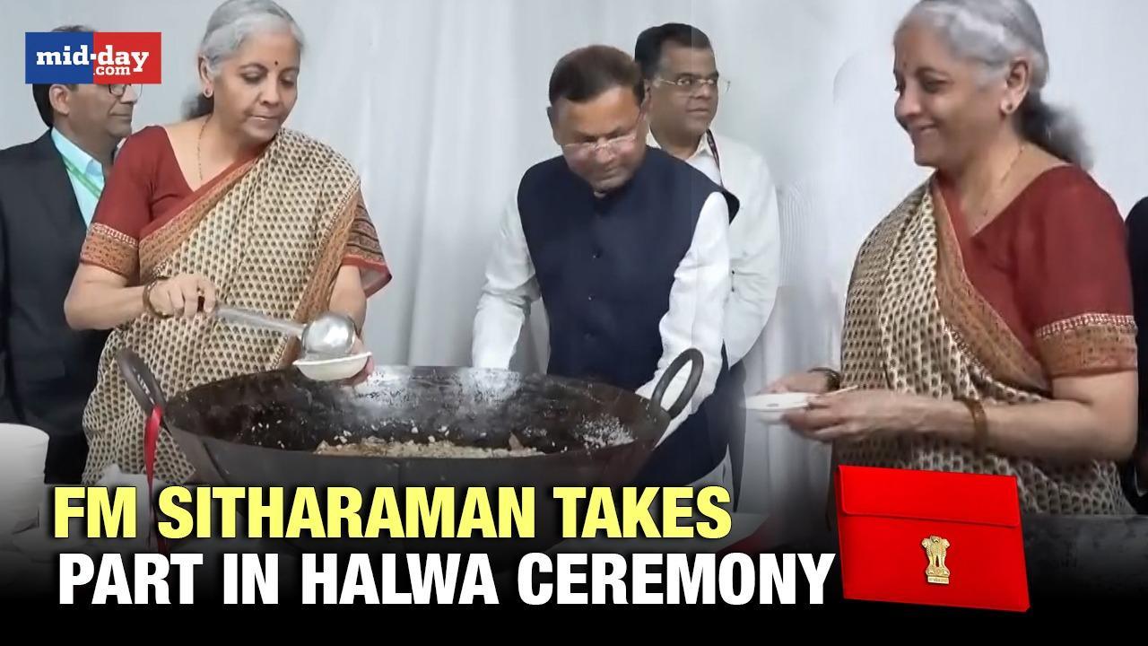 Budget 2024: FM Sitharaman hosts the traditional Halwa Ceremony