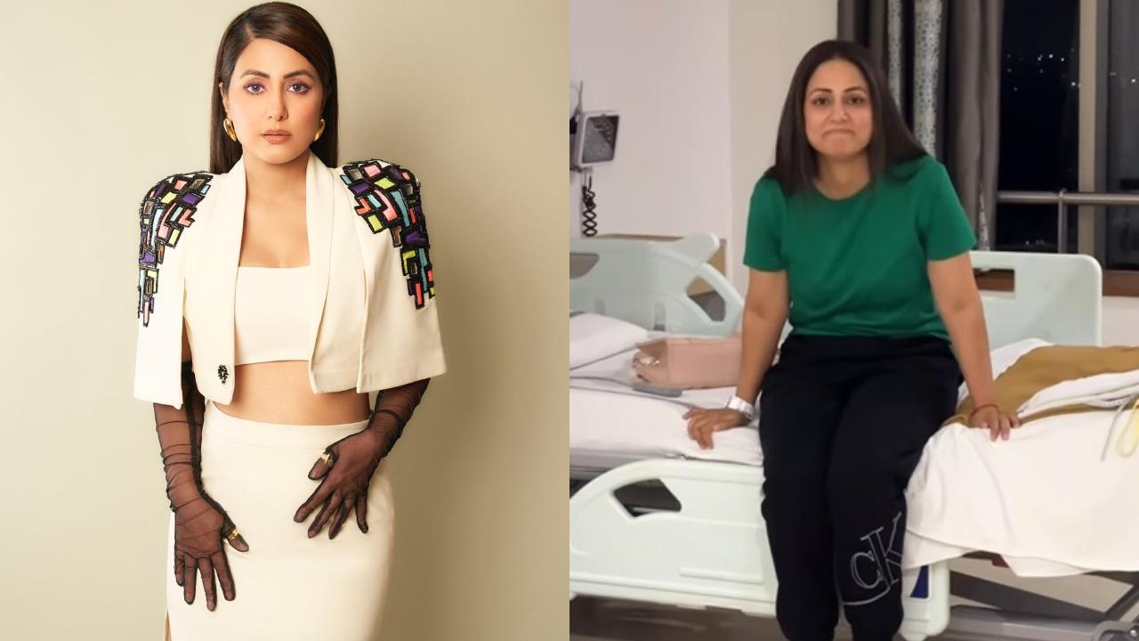 Hina reveals she showed up for an award night before undergoing her first chemo