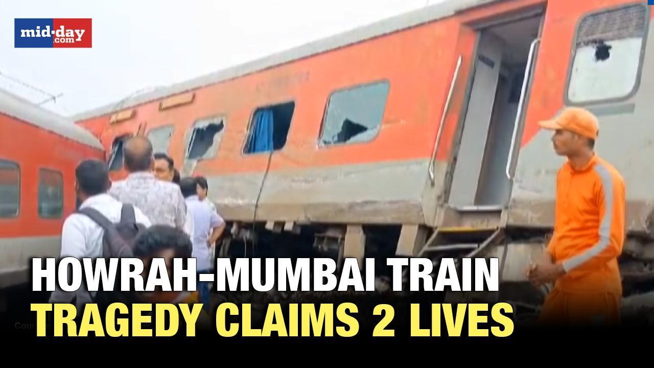 Howrah-Mumbai train tragedy: Howrah-CSMT train derailed, 2 dead