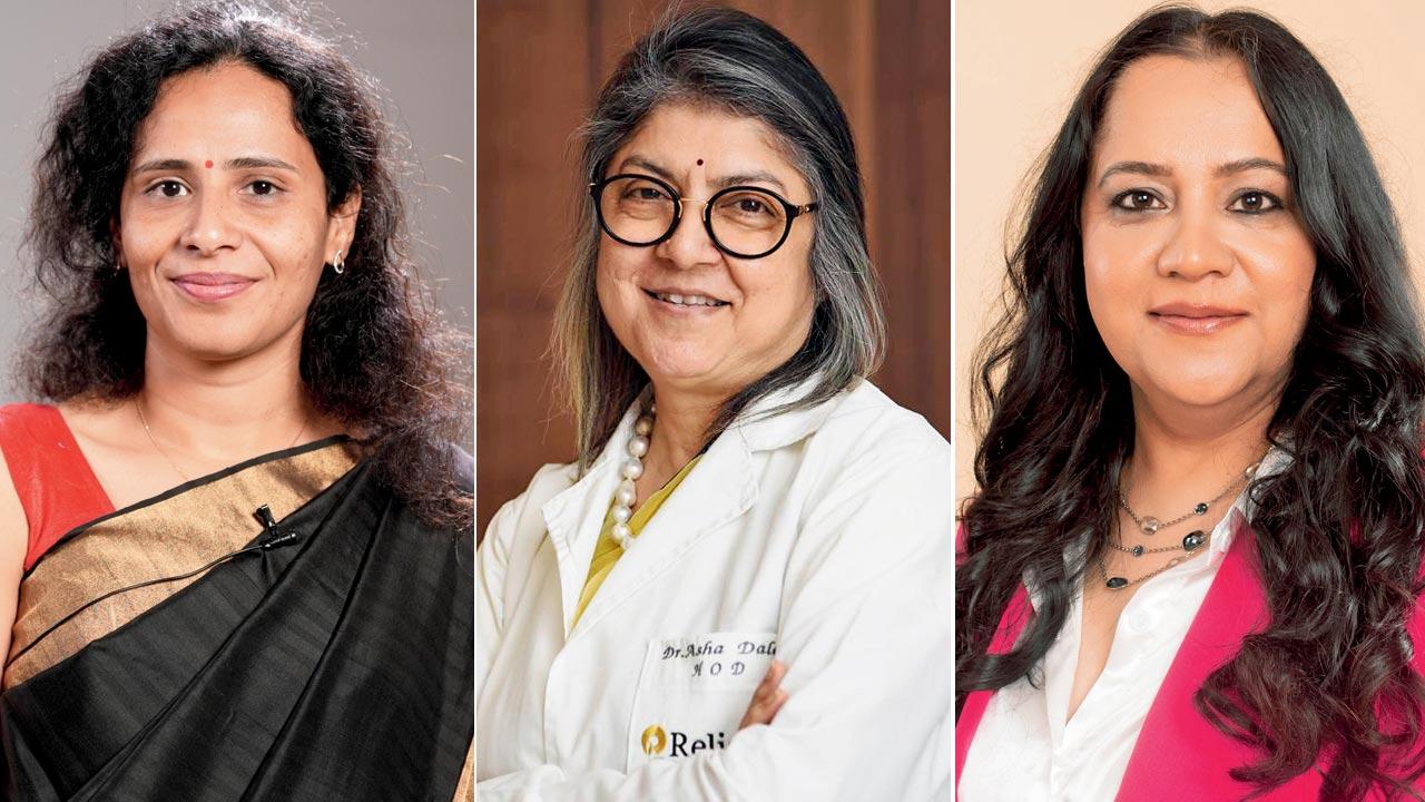 Swathi Kulkarni, Dr Asha Dalal and Tamanna Singh