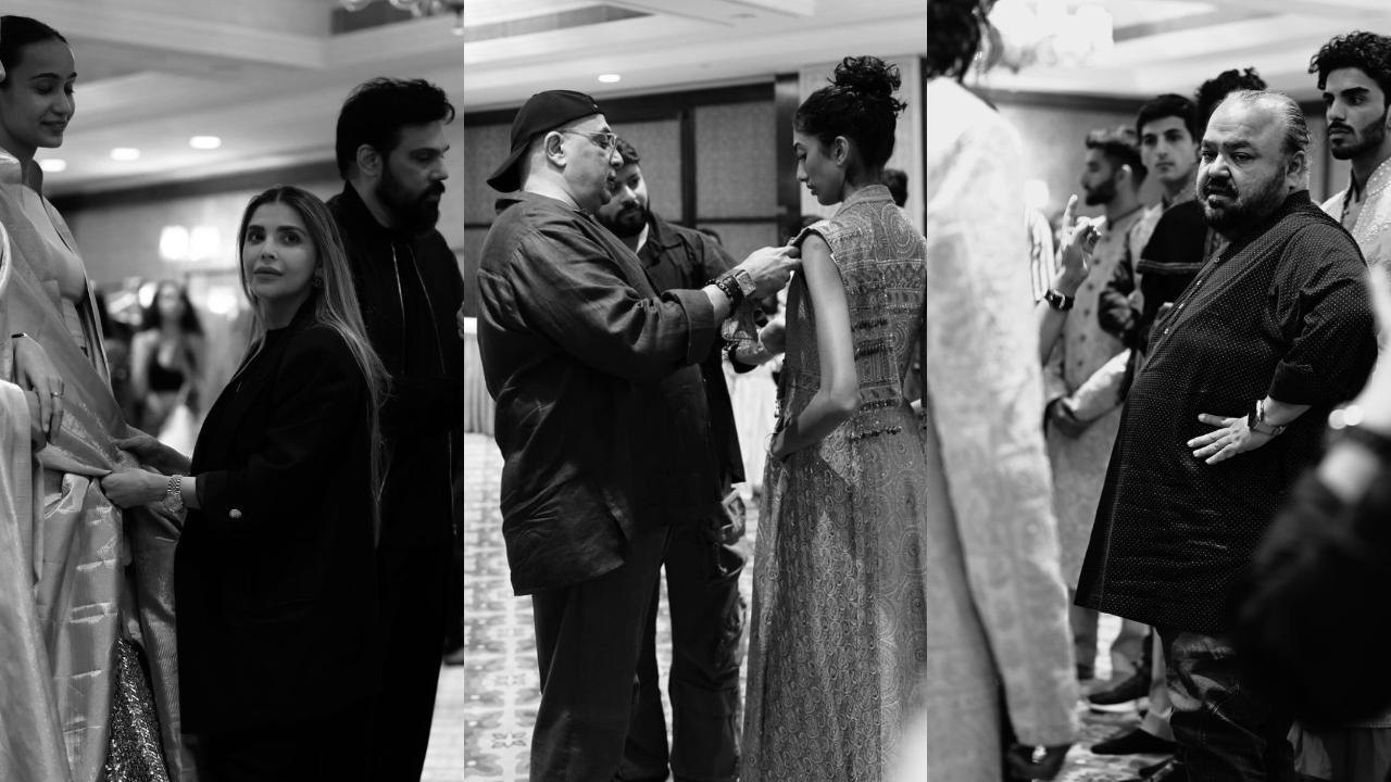 Behind-the-scenes at India Couture Week 2024
