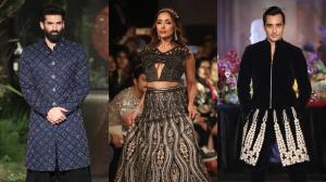 Aditya Roy Kapur, Malaika Arora, and Rahul Khanna make a splash on the runway