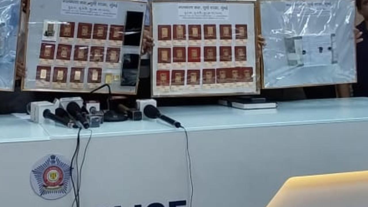 A 44-year-old man was arrested by Mumbai Crime Branch for allegedly defrauding several hundred persons on the pretext of high returns from share market investments, an official said on Saturday