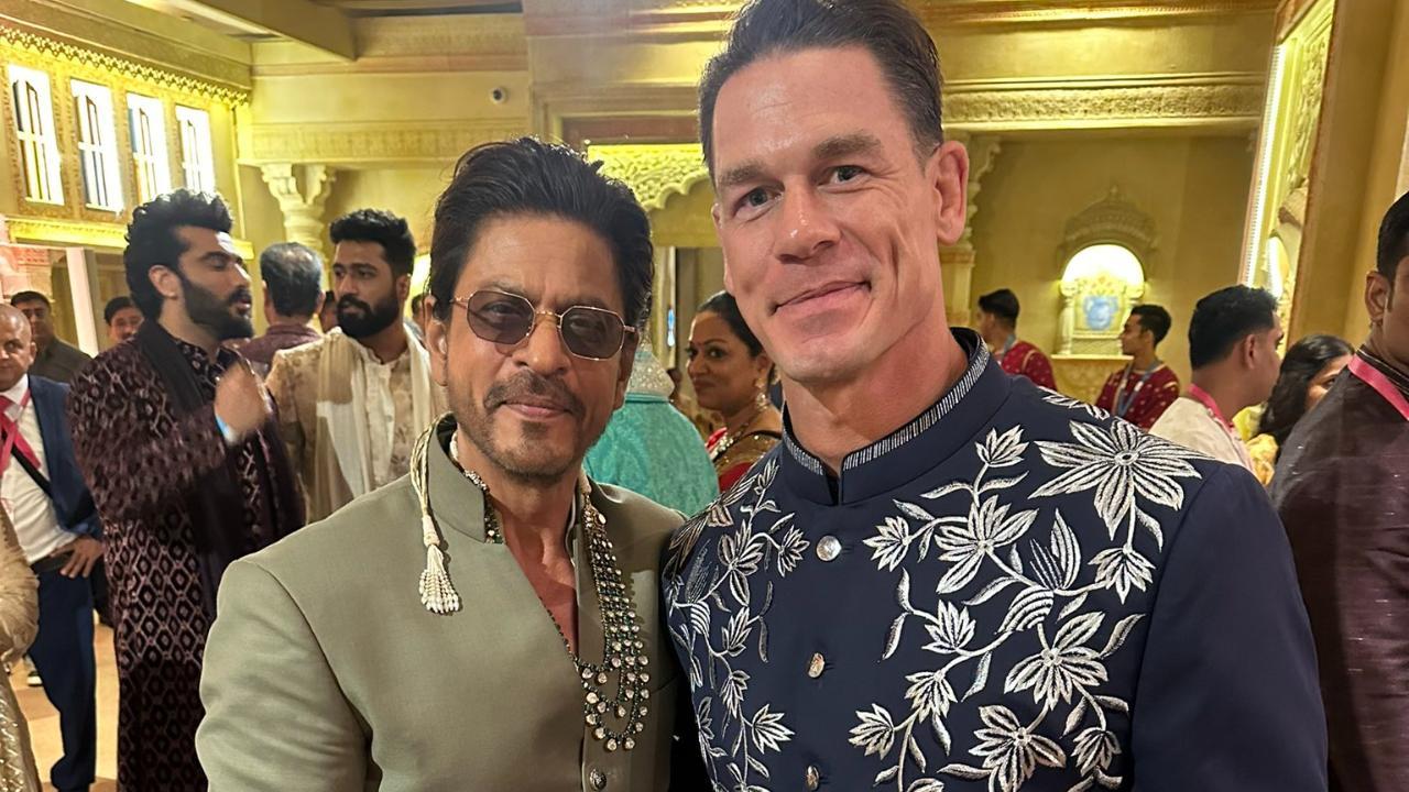 John Cena is a Shah Rukh Khan fan and this post from the wrestler proves it!