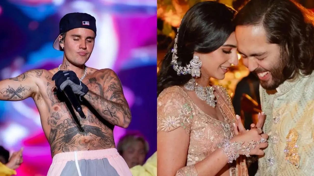 Justin Bieber will perform at Anant Ambani and Radhika Merchant's sangeet ceremony which will be held on Friday in Mumbai. Read more