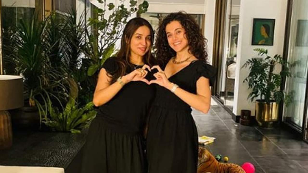 Taapsee Pannu celebrates 3 years of 'Haseen Dillruba' with Kanika Dhillon
