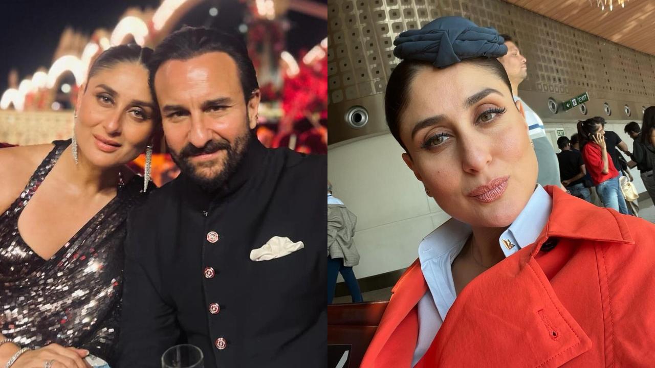 Kareena Kapoor reveals husband Saif Ali Khan hasn't watched her film 'Crew' yet