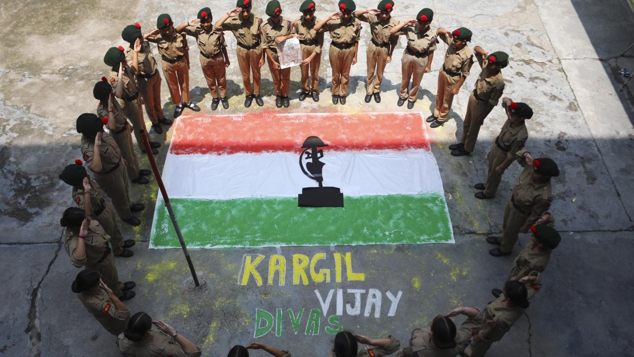 Meanwhile, National Cadet Cops in Thane district in Maharashtra and Jammu also marked the day by remembering those who sacrified their lives in the war for the nation