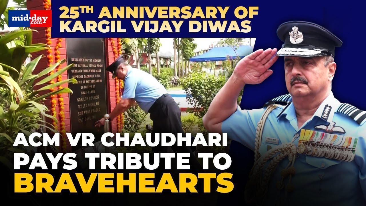 Kargil Vijay Diwas: Tribute paid to Air warriors by Chief of Air Staff