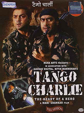 'Tango Charlie', while not exclusively based on the war, is focused on it in a significant part of it. It tells cinematically the lesser-known part that the Border Security Force (BSF) played in the war, guarding the borders against terrorists and infiltration by Pakistani soldiers into Kashmir. 