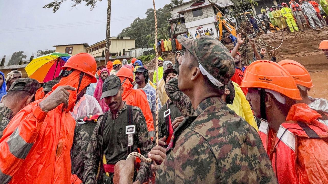 He said 34 bodies have been identified, and 18 of them have been handed over to relatives of the deceased persons. More than 3,000 people have been shifted to 45 relief camps set up in the district, Vijayan added