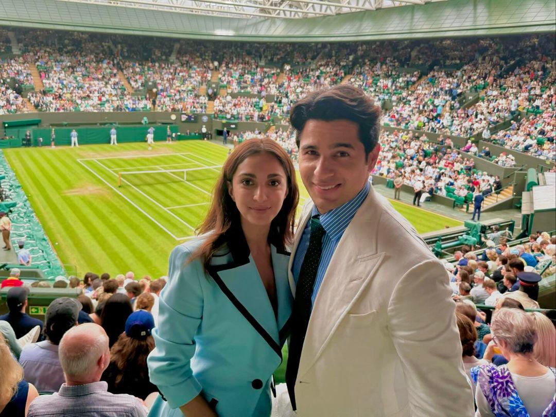 Sharing the photos from Wimbledon, Kiara wrote, 