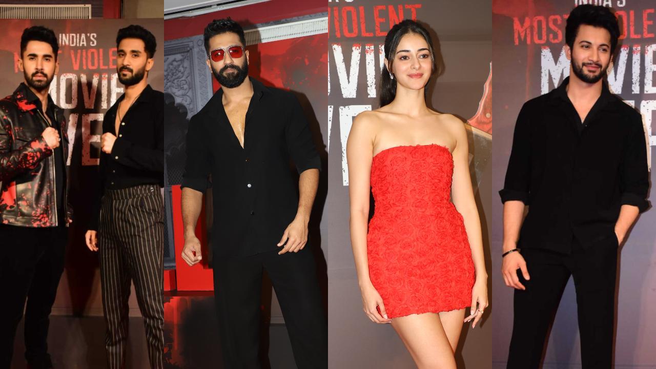 ‘Kill’ movie screening in Mumbai: Vicky Kaushal, Ananya Panday, and others