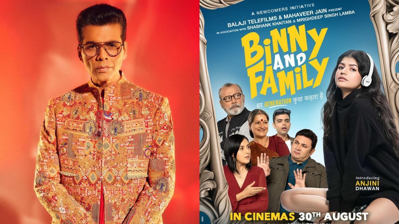 Karan Johar welcomes Varun Dhawan's niece Anjini Dhawan to movies