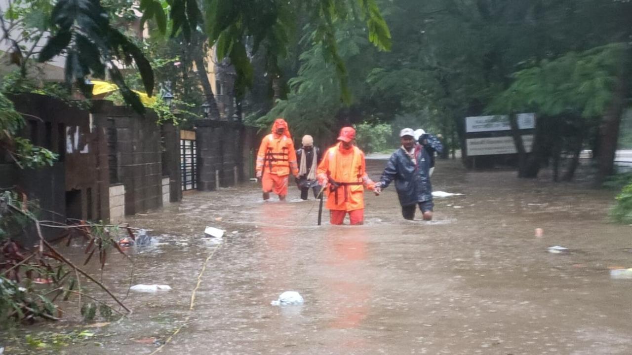 IN PHOTOS: NDRF launches rescue operations in Kolhapur as rains hit district